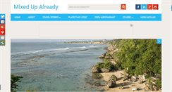 Desktop Screenshot of mixedupalready.com