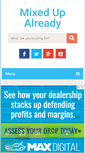 Mobile Screenshot of mixedupalready.com